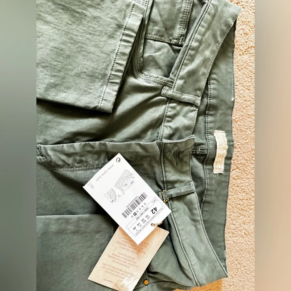 Zara Olive Trousers